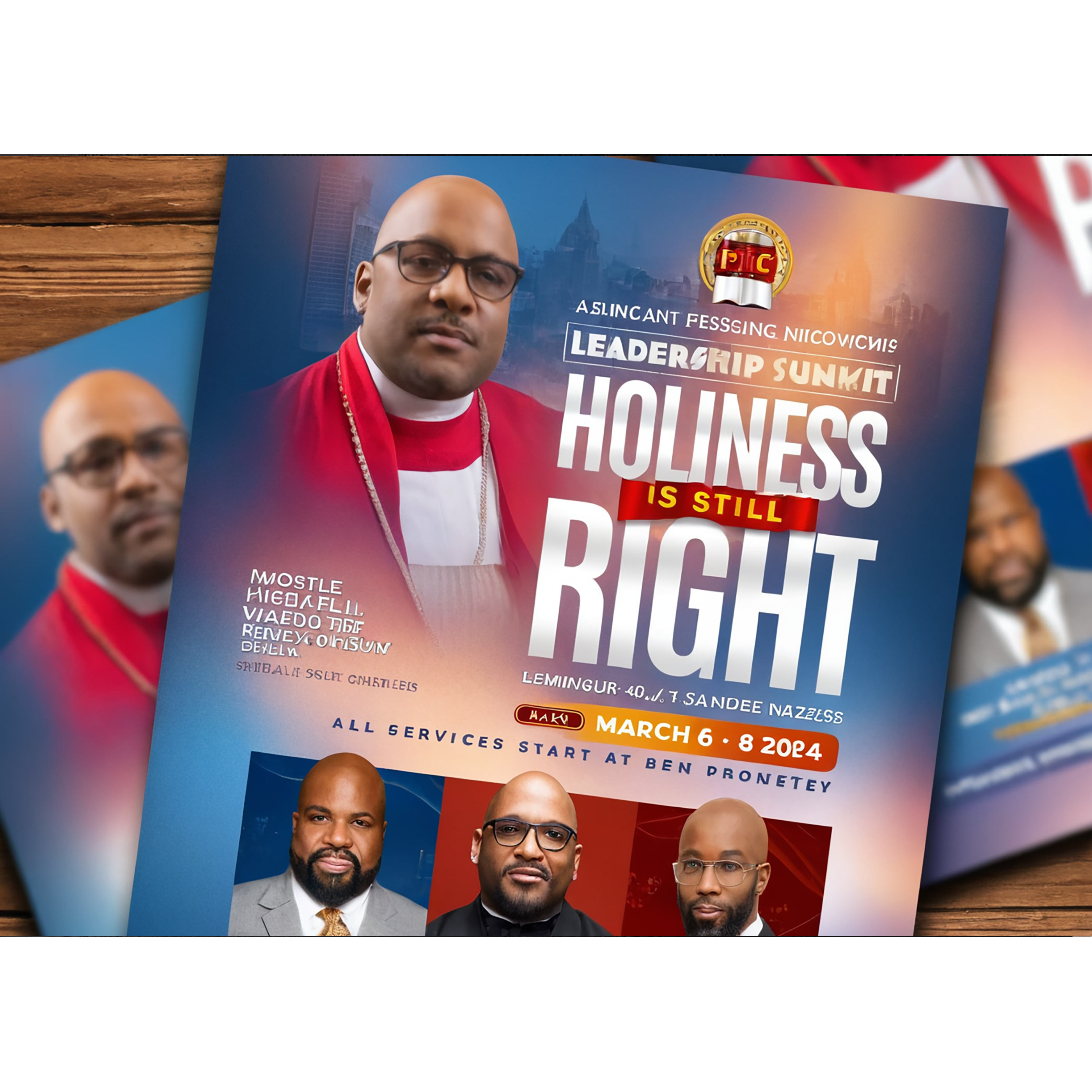 I will create amazing church flyer designs