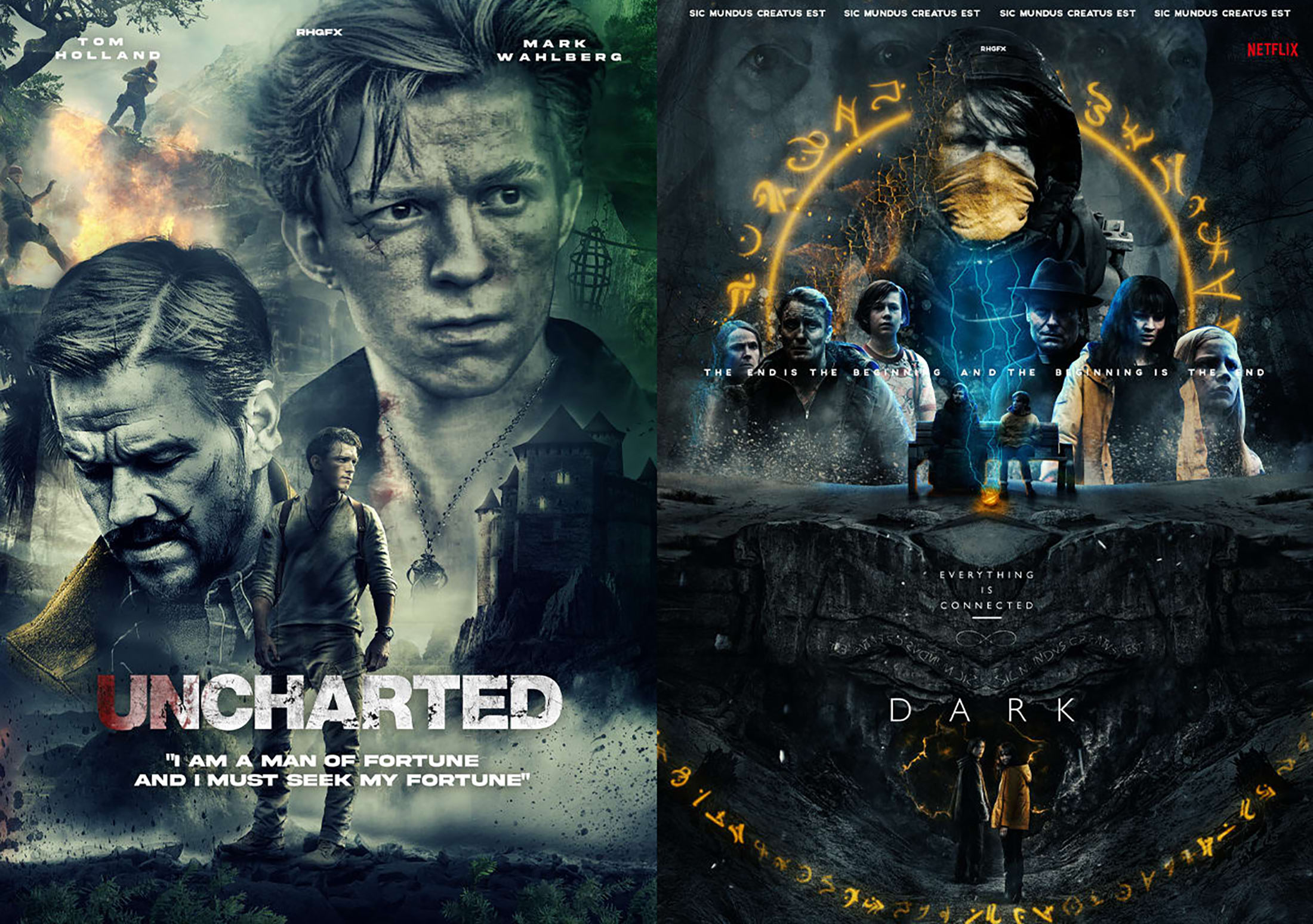 A professional cinematic movie poster for you